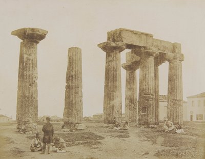 The Temple of Apollo at Corinth by James Robertson